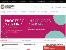 Tablet Screenshot of fespsp.org.br